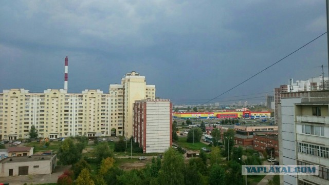 Последствия урагана в Казани