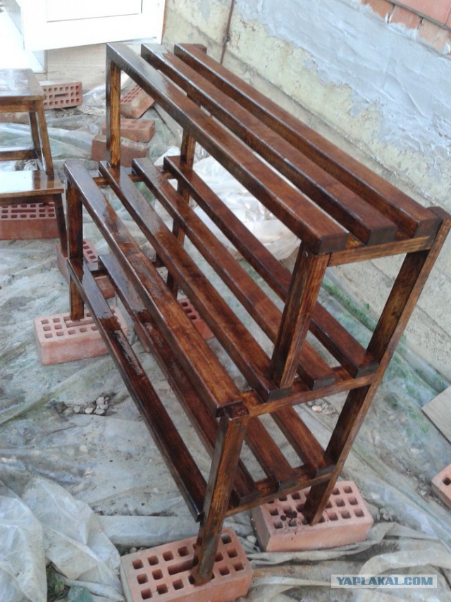 Качели из хлама