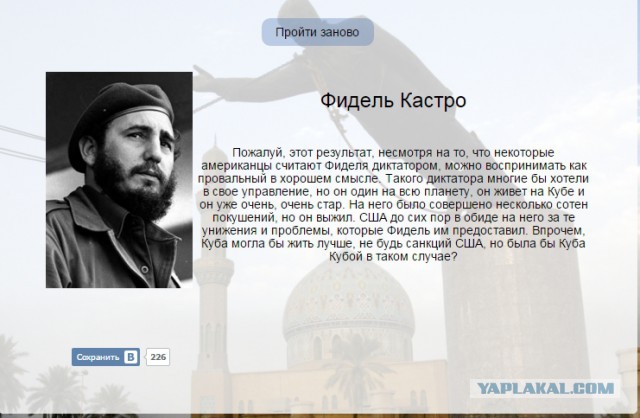 Тест на диктатора