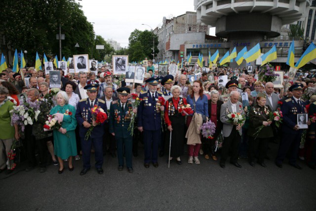Бессмертный полк, в Астане