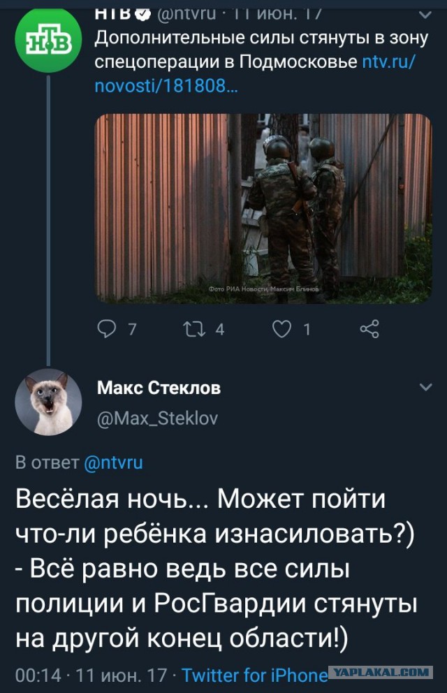 Блогеру дали пять лет за твит