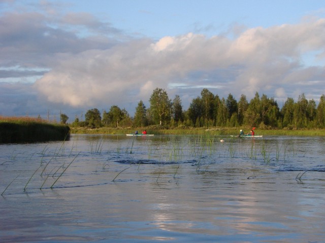 Сплав по р.Охта в 2008 году.