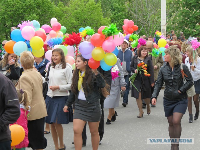 9 Мая из маленького города Брянка Луганской обл.