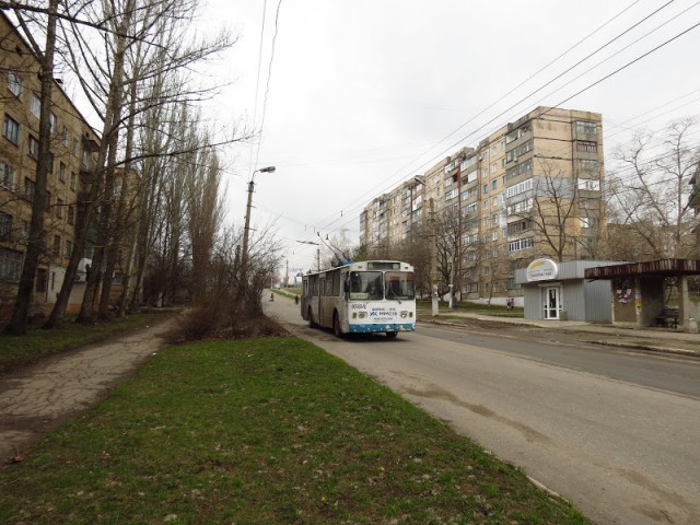 Электротранспорт в городах Донбасса