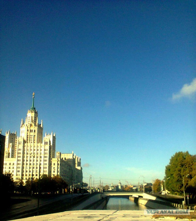 Ночные и вечерние фотографии Москвы