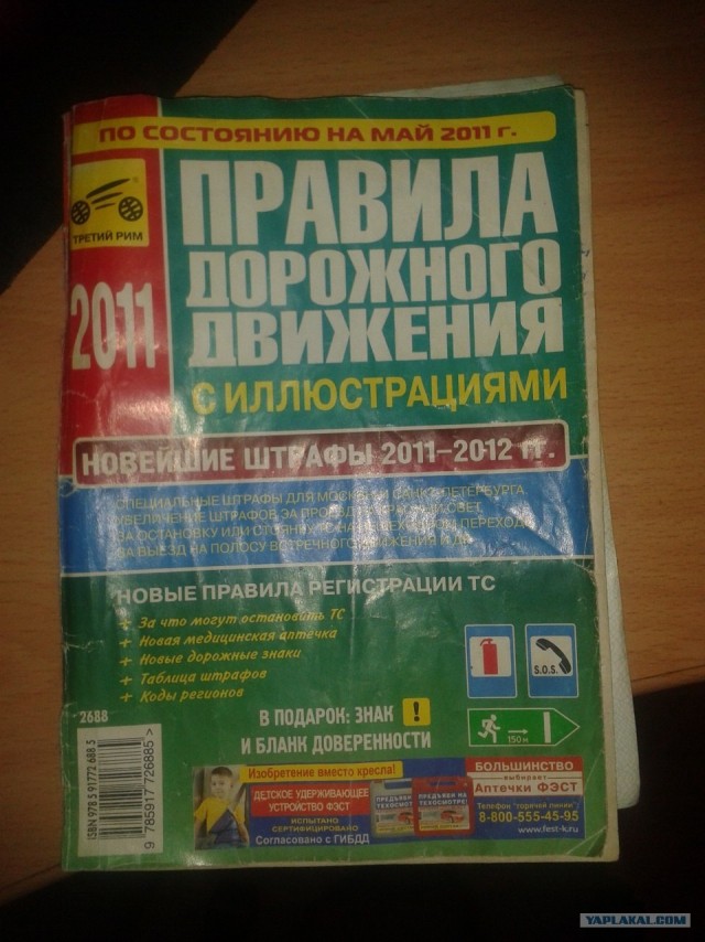 Тест на знание ПДД