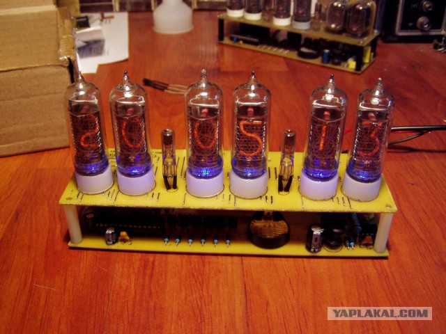 Nixie clock: новые часы на 6 лампах ИН-14