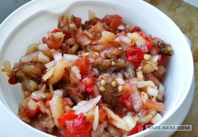 #ЯПовар.Летняя баклажанная икра.