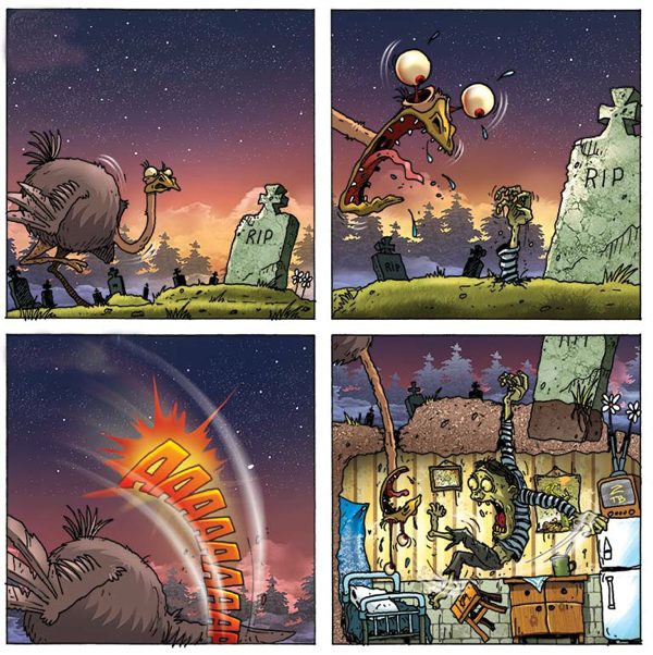 Напугали, бля!