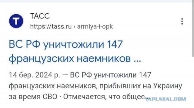 Солдаты французского Иностранного легиона официально направлены для участия в боевых действиях на Украине