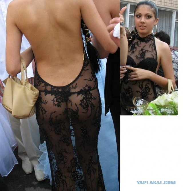 Школьницы на последнем звонке 2013