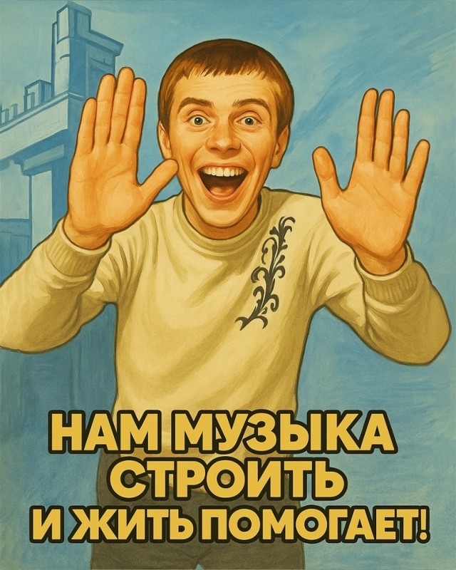 Если бы интернет существовал в СССР, мемы выглядели бы примерно так⁠⁠