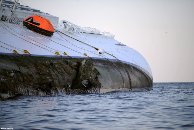 Лайнер Costa Concordia: взгляд изнутри