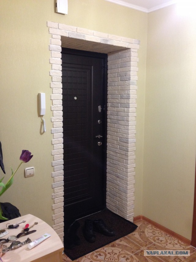 Ремонт откосов входной двери