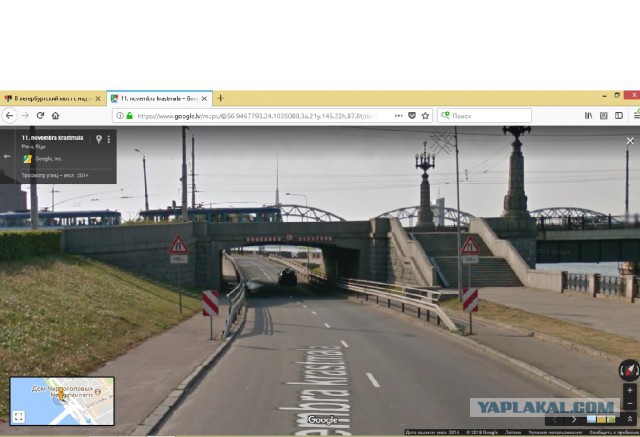 В петербургский мост с надписью «Газель» не проедет» врезалась уже 16-я «Газель»