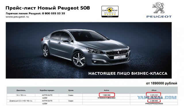 Новый Peugeot 508: первое видео из Франции