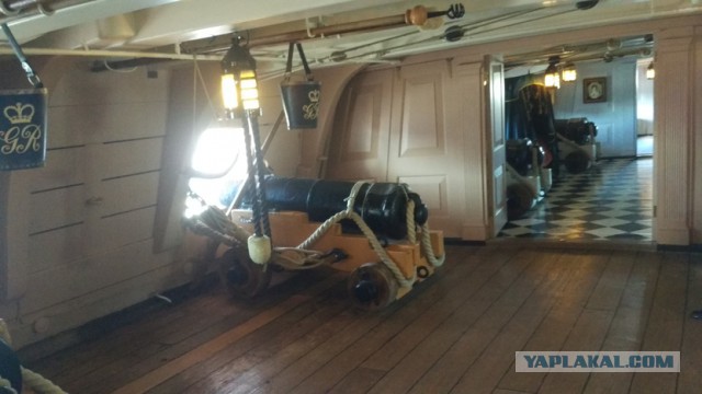 Посещение HMS Victory в г. Портсмут, Великобритания