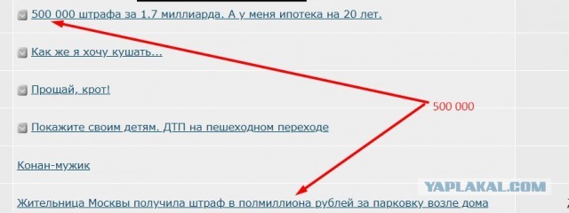 Жительница Москвы получила штраф в полмиллиона рублей за парковку возле дома