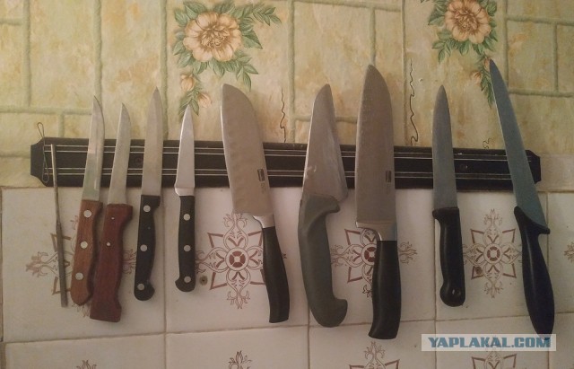 Какими ножами вы пользуетесь повседневно?