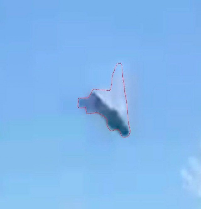 Непонятный случай в небе. Угон?