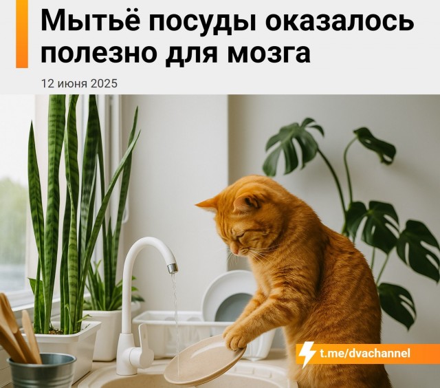 Мыть посуду полезно для мозга — учёные-чистологи говорят, что простые занятия помогают лучше думать