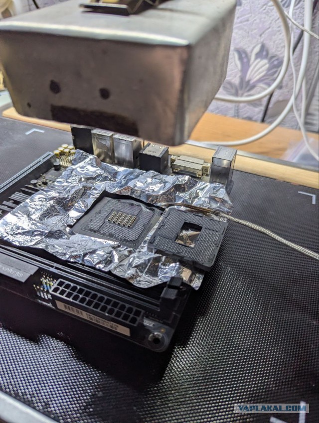 Меняем сокет 1151 на материнской плате Gigabyte ga-z170n-wifi