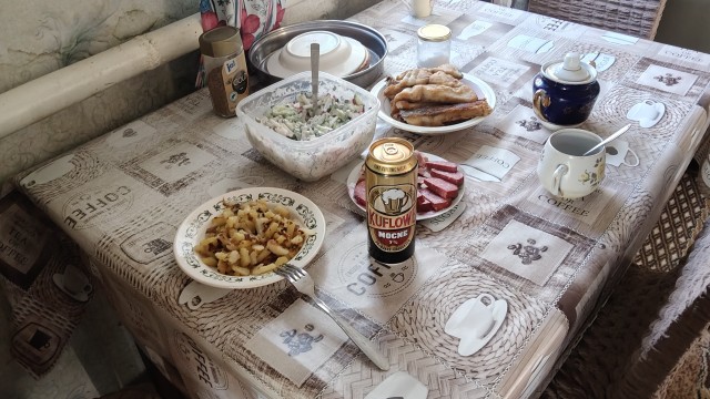 Печка из сотой трубы от скуки