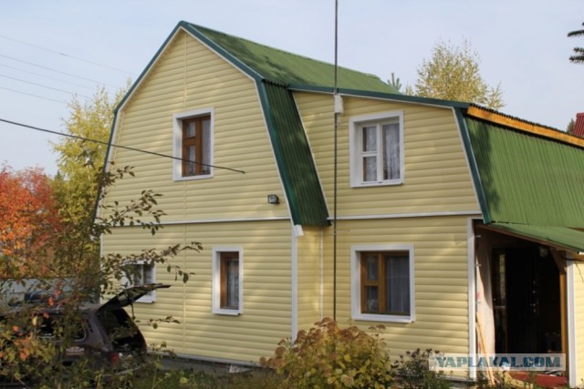 Делаем сайдинг на даче