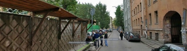 Привидение на Яндекс панорамах