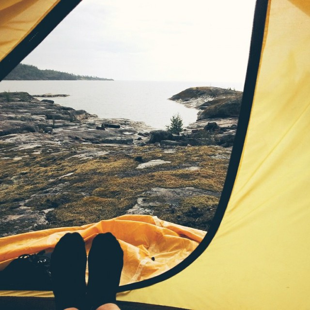 Была бы прочна палатка, да был бы не скучен путь!