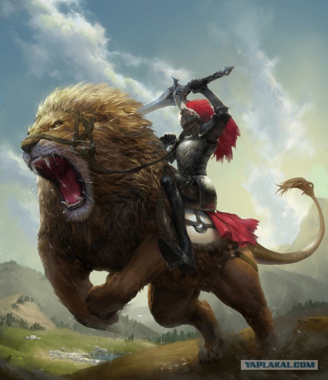 Фентези : орки, эльфы , драконы и т.п.