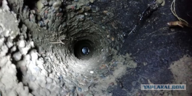 Скважина в глиняных грунтах 80 метров жести.