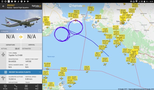 Боинг 747-458 Израильских авиалиний, рисует сейчас самолёт на flightradar24.