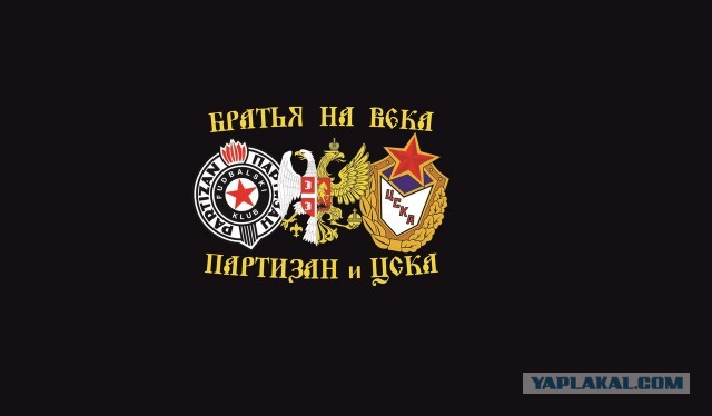 Фан-сектор Црвены Звезды затянул «Катюшу» на весь стадион