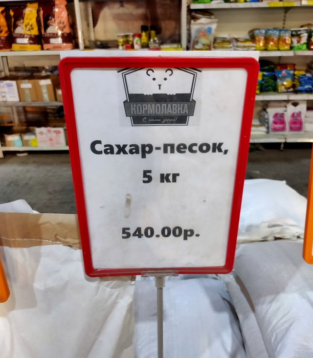 Один из московских магазинов сразу после открытия