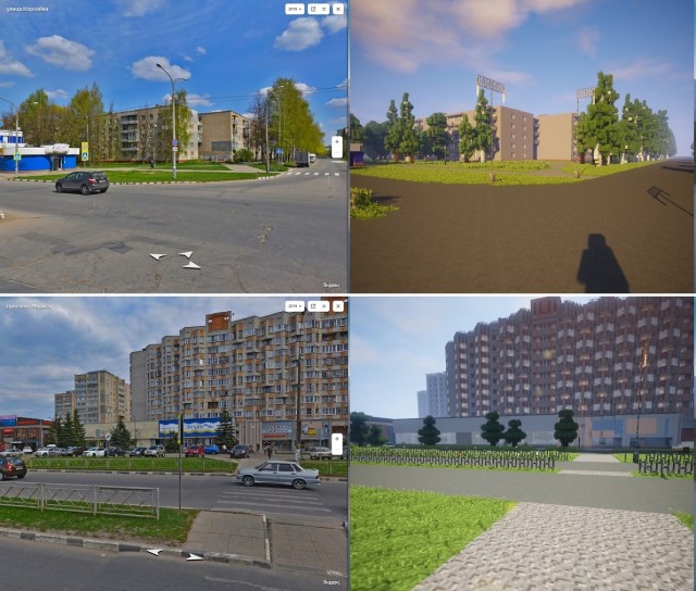 В Minecraft воссоздали пост-советский двор