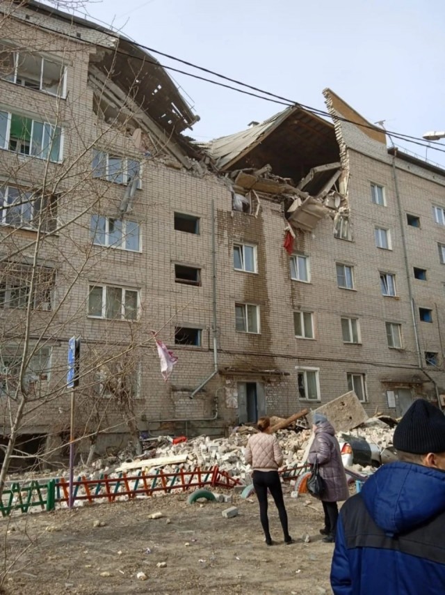 В Чите взрыв газа в жилом доме