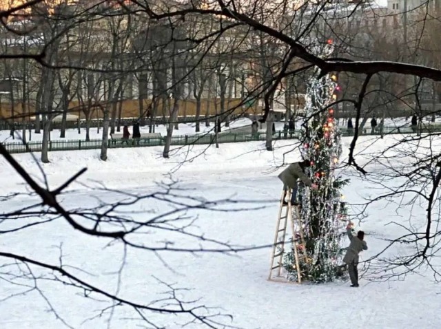 Москва зимняя и новогодняя. Часть третья