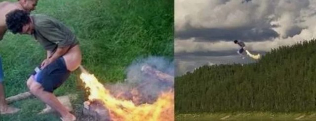 Крутой ночной прыжок