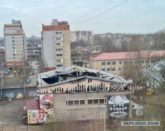 Пожар в "Огнях Сухоны"