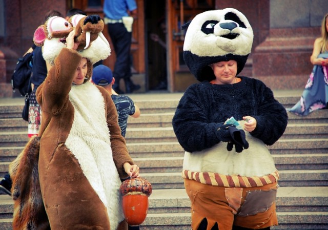 Лето. Жара. Киев.