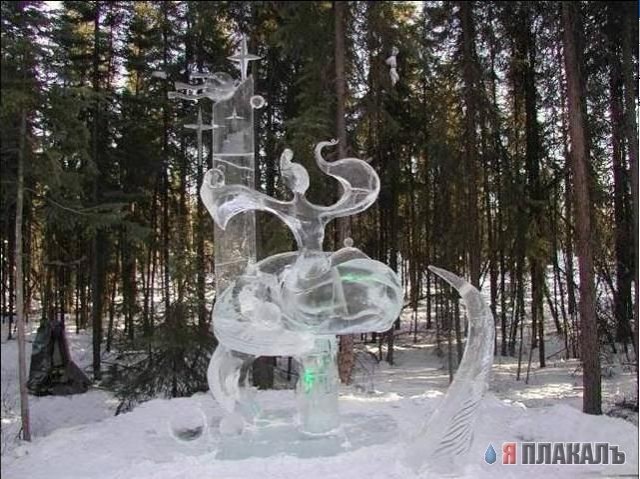 Ледяные скульптуры из Китая