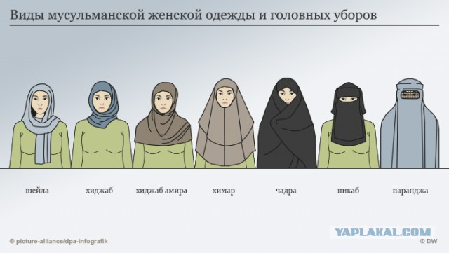 Половина россиян заявила, что нужно отменить запрет на ношение хиджабов в школах