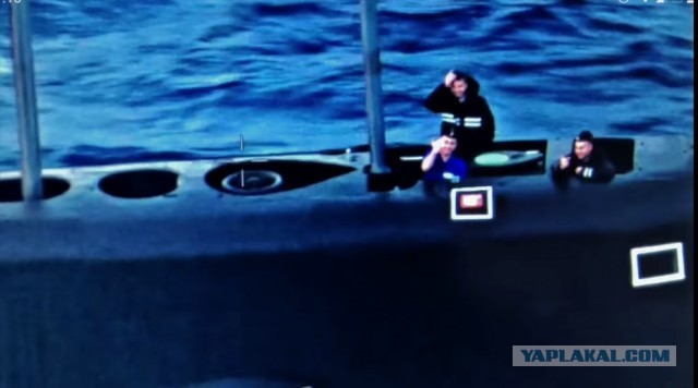 "Дружеский" жест русских подводников экипажу патрульного самолета Boeing P-8 Poseidon ВМС США