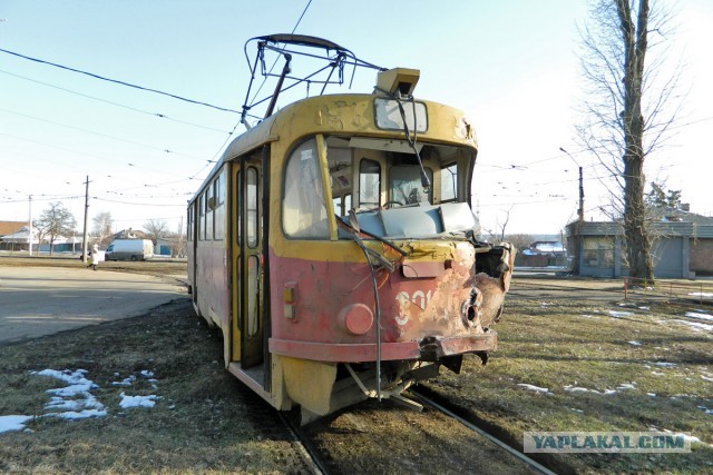 Трамвайная авария в Харькове