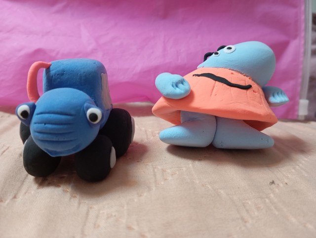 Воздушный пластилин.