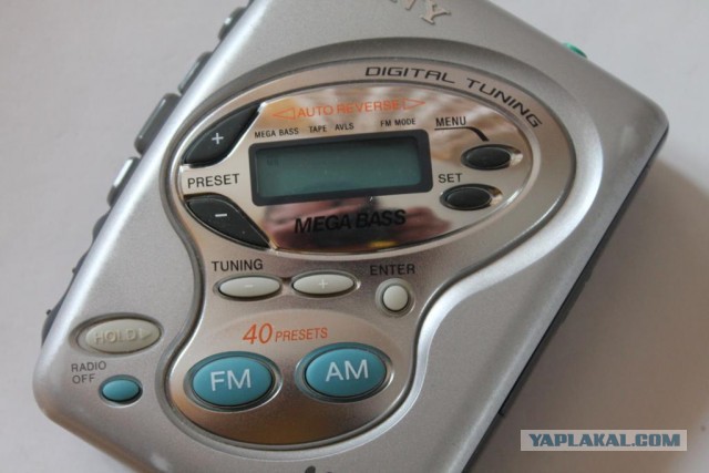 Отзыв на старый кассетный плеер Sony Walkman