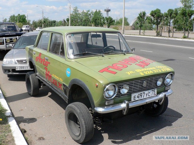 Самая массовая акция протеста на колесах в Чите