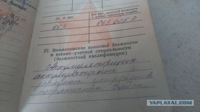 Корешок расписки в приеме военного билета образец заполнения 2022
