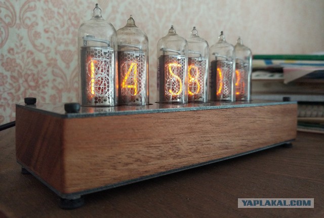 Nixie clock: ламповые часы на индикаторах ИН-14 RGB